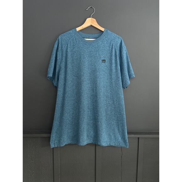 Roots Canada Other - Roots Canada Blue Heather Activewear Workout Mens T Shirt Top Size XL